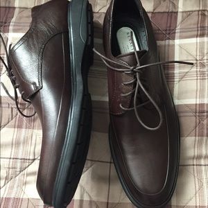 👞Kenneth Cole Brown Leather Lace Up Shoes👞